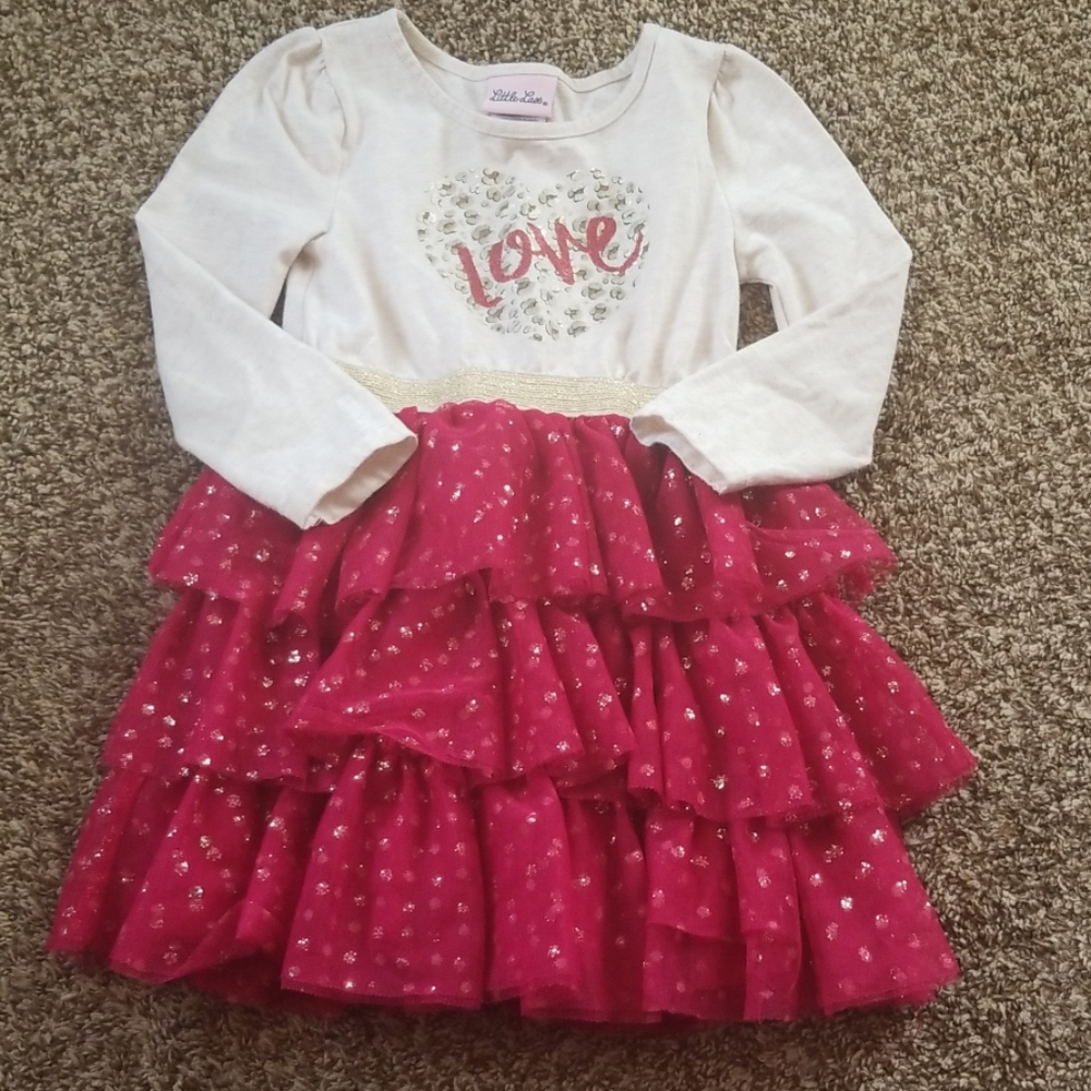 Little Lass Girls Dress Size 4